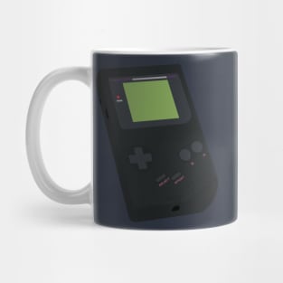 Retro Handheld Black Mug